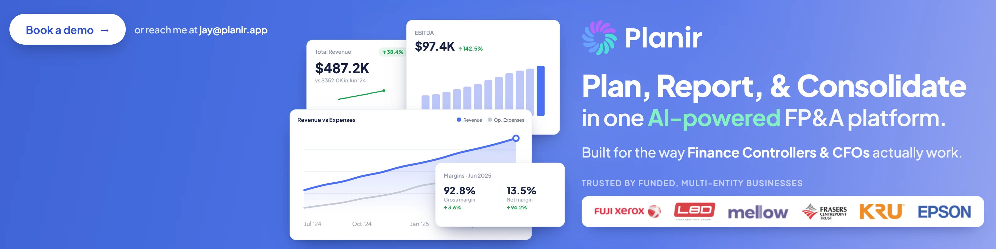 Planir banner
